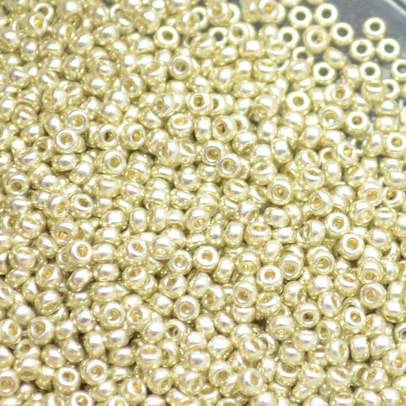Miyuki Seed Beads 11/0 - mb11-4201 - Galvanized Silver [Duracoat] 10g