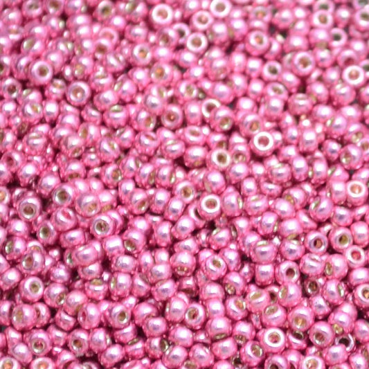 Miyuki Seed Beads 11/0 - mb11-4210 - Galvanized Hot Pink [Duracoat] 22g