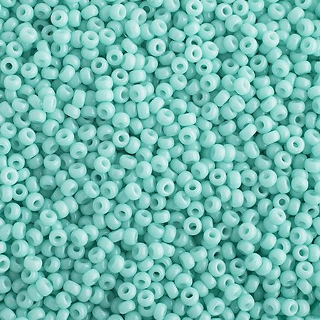 Miyuki Seed Beads 11/0 - mb11-4472 - Aquamarine Opaque [Duracoat] 22g