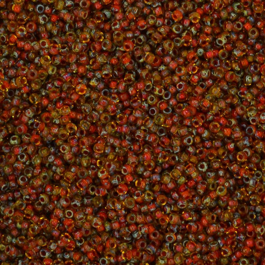 Miyuki Seed Beads 11/0 - mb11-4501 - Light Topaz Picasso 10g