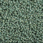 Miyuki Seed Beads 11/0 - mb11-4701 - Frosted Glazed/Rainbow Green Mint Matte AB
