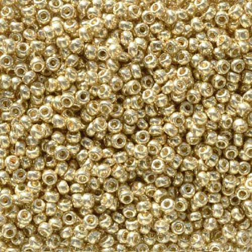 Miyuki Seed Beads 11/0 - mb11-5101 - Galvanized Bright Gold [Duracoat] 10g