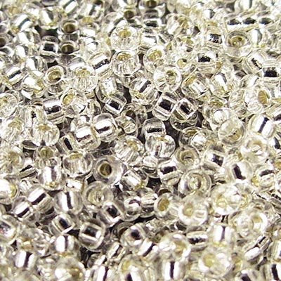 Miyuki Seed Beads 15/0 mb15-0001 - Silver Lined Crystal
