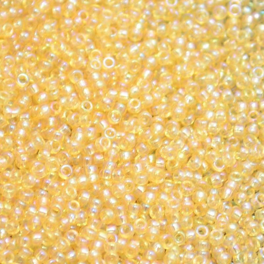 Miyuki Seed Beads 15/0 mb15-0251 - Transparent Light Topaz AB