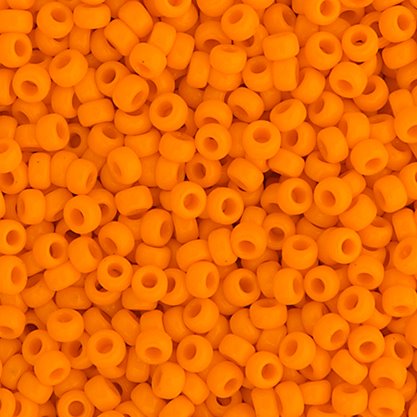 Miyuki Seed Beads 15/0 mb15-0405 - Opaque Orange Mandarin