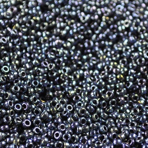 Miyuki Seed Beads 15/0 mb15-0456 - Gunmetal Iris