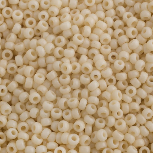 Miyuki Seed Beads 15/0 mb15-0492 - Opaque Dark Cream