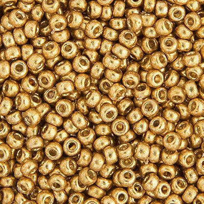 Miyuki Seed Beads 15/0 mb15-4202 - Galvanized Gold [Duracoat]
