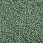 Miyuki Seed Beads 15/0 mb15-4701 - Frosted Glazed/Rainbow Green Mint Matte AB