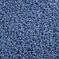 Miyuki Seed Beads 15/0 mb15-4704 - Frosted Glazed/Rainbow Blue Sapphire Matte AB
