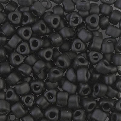 Miyuki Triangles - 5/0 - Matte Black