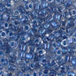 Miyuki Triangles - 5/0 - Sparkle Blue Lined Crystal