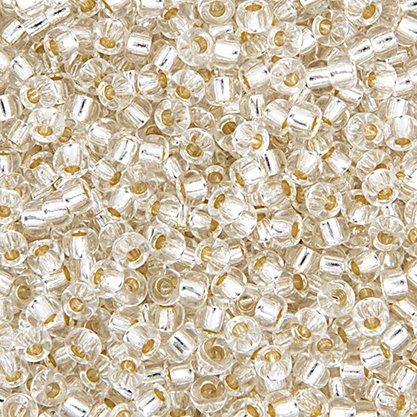 Miyuki Seed Beads 6/0 mb6-0001 - Silver Lined Crystal