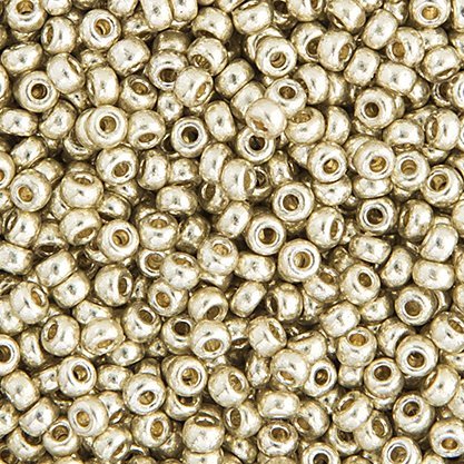 Miyuki Seed Beads 6/0 mb6-4201 - Duracoat Galvanized Silver