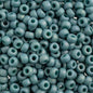 Miyuki Seed Beads 6/0 mb6-4702 - Frosted Glazed/Rainbow Arctic Blue Matte AB
