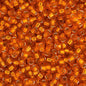 Miyuki Seed Beads 8/0 mb8-0008 - Silver Lined Orange