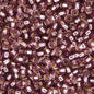 Miyuki Seed Beads 8/0 mb8-0012 - Silver Lined Smoky Amethyst