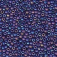 Miyuki Seed Beads 8/0 mb8-0151FR - Matte Transparent Cobalt AB