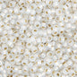 Miyuki Seed Beads 8/0 mb8-0551 - Silver Lined White Opal