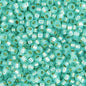 Miyuki Seed Beads 8/0 mb8-0571 - Silver Lined Aqua GreenOpalAlabaster [Dyed]