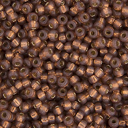 Miyuki Seed Beads 8/0 mb8-0641 - Silver Lined Rose Bronze Alabaster [Dyed]