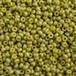 Miyuki Seed Beads 8/0 mb8-4697 - Frosted Glazed/Rainbow Green Lime Matte AB