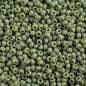Miyuki Seed Beads 8/0 mb8-4698 - Frosted Glazed/Rainbow Green Shamrock Matte AB