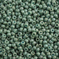 Miyuki Seed Beads 8/0 mb8-4701 - Frosted Glazed/Rainbow Green Mint Matte AB