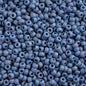 Miyuki Seed Beads 8/0 mb8-4704 - Frosted Glazed/Rainbow Blue Sapphire Matte AB