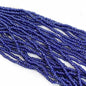Czech Cut Seedbeads - 13/0 - Lapis Blue Luster (hank)