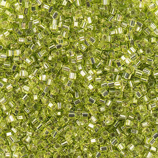 Miyuki Cube - 1.8mm - Silver Lined Chartreuse