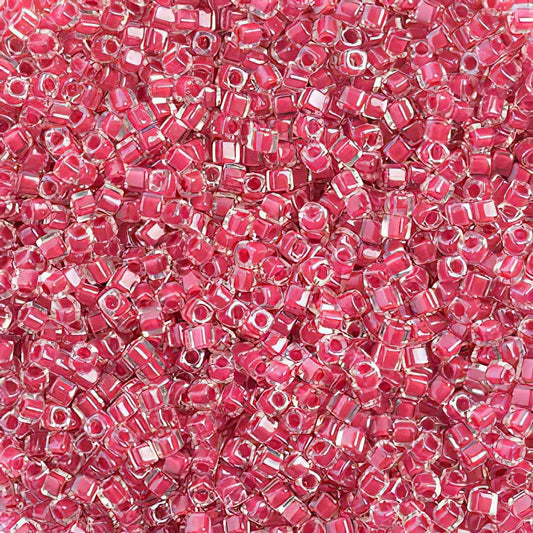 Miyuki Cube - 1.8mm - Strawberry Luster