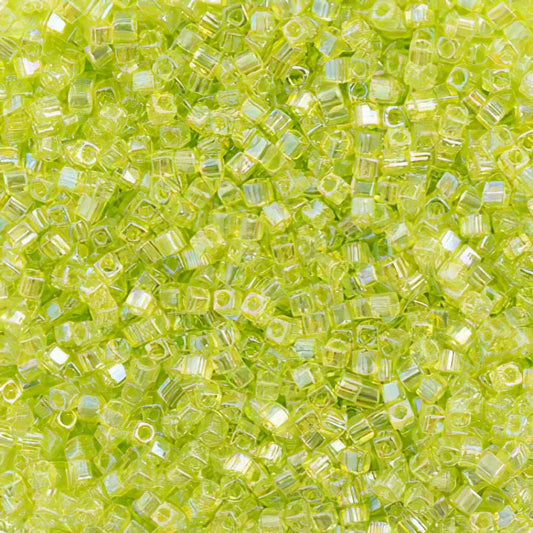 Miyuki Cube - 1.8mm - Chartreuse AB