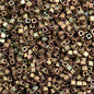 Miyuki Cube - 1.8mm - Matte Metallic Green Pink AB