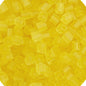 Miyuki Cube - 4mm - Transparent Frost Yellow