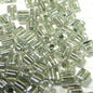 Miyuki Cube - 4mm - Colour Lined Metallic Light Green