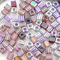 Miyuki Cube - 4mm - Lavender Nights Mix