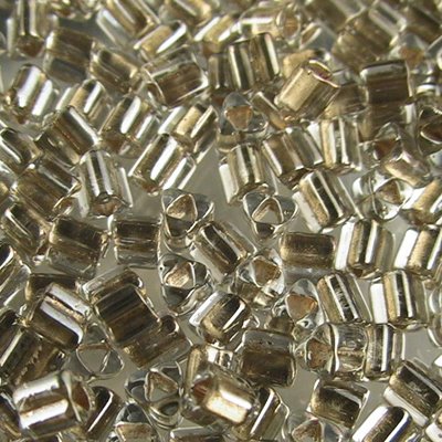 Toho Triangles - 11/0 - Inside Colour Bronze/Black Diamond