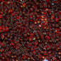 Japanese Seedbeads - 1.5mm Toho Cubes - Silver Lined Ruby Red